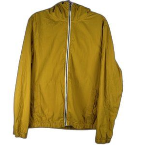 Denim & Flower Ricky Singh Oversized Mustard Yellow Hooded Jacket